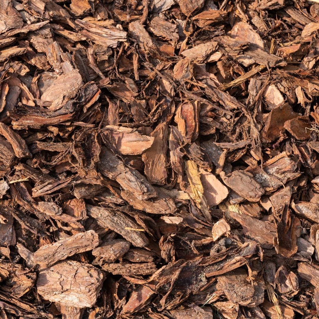 Culvita - Premium French Tree Bark Ground Cover - Decorative bark 30-40 mm - suitable for landscaping walkways - 1560 liter - pallet